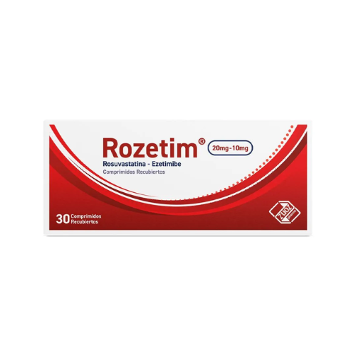 ROZETIM ROSUVASTATINA EZETIMEBA 20-10MG TAB X 30
